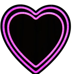 Discount Hjerte neon spejl Neonskilte