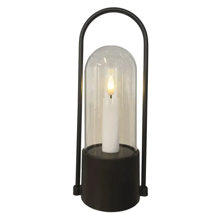 New lanterne med LED kronelys Havelamper