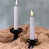Best LED kronelys, batteri, 15,5 cm, 2-pak Kunstige Stearinlys