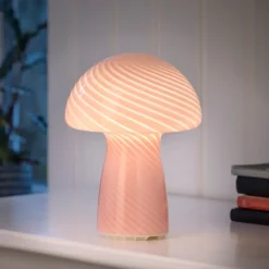 Online Mushroom genopladelig bordlampe, Genopladelige Lamper