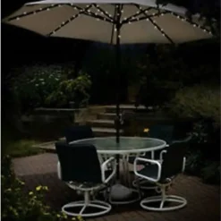 Discount solcelle lyskæde til parasol Lyskæder