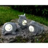 Discount solcelle stendyr bedlampe sæt, 3 stk. Solcellelamper