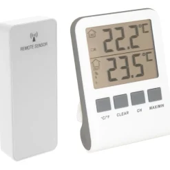 Outlet Ventus digital termometer WA118, hvid Vejrstationer & Regnmålere