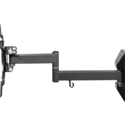 Hot drejebeslag 2-armet 43"/25kg, sort Tv Ophæng & -Stativer