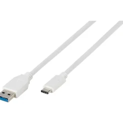 Sale kabel USB 3.1 A til USB-C, 1 meter Mobil, Pc & Data