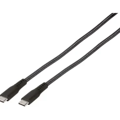 Hot kabel USB-C til USB-C sort, Mobil, Pc & Data