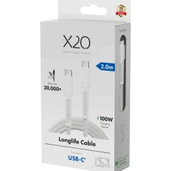 Hot Vivanco oplader lightning/USB-C - 1,2 meter Mobil, Pc & Data