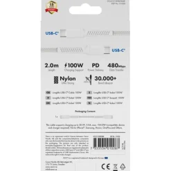 Hot Vivanco oplader lightning/USB-C - 1,2 meter Mobil, Pc & Data