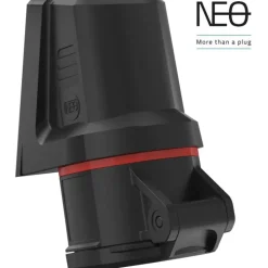 New Neo udvendig vægudtag, 5-polet, 16A Industrimateriel|Cee Vægudtag