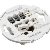 Outlet WLU lampeudtag med euro forfradåse, 5-polet, Ø80 mm -10 stk Lampeudtag