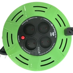 New Bandit kabeltromle, 2x1,0mm², 12 meter Kabeltromler