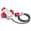 Clearance kompaktforgrener 5P 16A 400V Industrimateriel|Cee Adaptere & Forgrenere