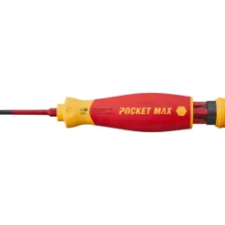 New PocketMax bitsskruetrækker med 4 slimbits, 1000V Skruetrækkere