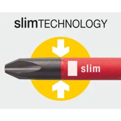 New Slimbit 2,0mm unbrako til SlimVario & SlimTorque, 1000 volt Bits, Toppe & Bor
