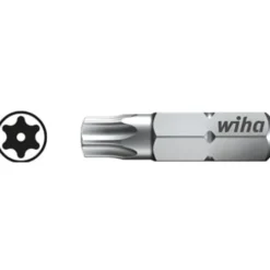torx bits med hul 25mm, med hul Bits, Toppe & Bor