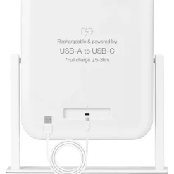 Hot EC Glowing MI4W-D25 makeup spejl med lys, 28,5x36 cm, hvid Spejle Med Lys
