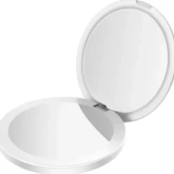 EC MI5W-7 makeup spejl, Ø10 cm, hvid Spejle Med Lys