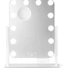 Outlet EC Shine MI3W-D29 makeup spejl med lys, 35x43,8 cm, hvid Spejle Med Lys