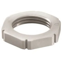 Discount møtrik, M63x1,5, 7 mm, grå Forskruninger
