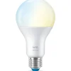 E27 standardpære, 2700K-6500K, 13W Lyskilder|Wiz