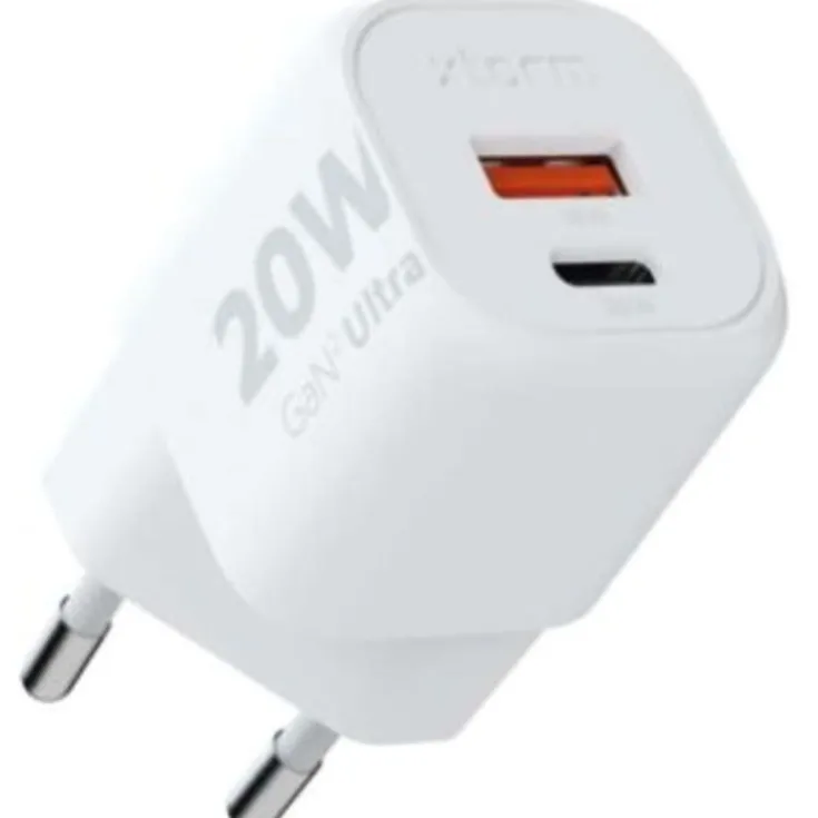 Online adapter til opladning, USB-C/A, Mobil, Pc & Data