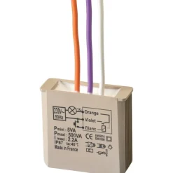 Discount MTR500E kiprelæ til indbygning, 500W Tavlestyring